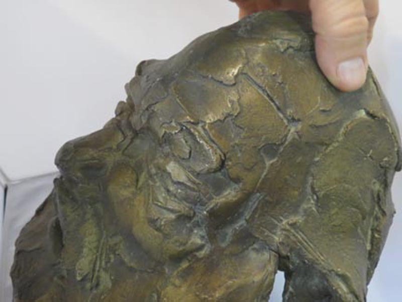 Important Bronze by Kees Verkade of Gerrit Benner Important Bronze by Kees Verkade of Gerrit Benner