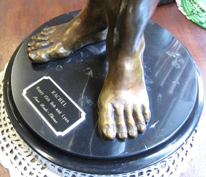Jean Rado-Thorso Bronze Female Bronze Sculpture Jean Rado-Thorso Bronze Female Bronze Sculpture