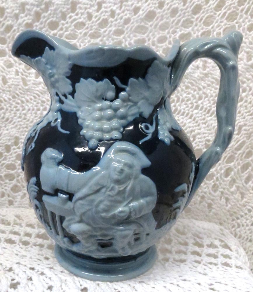 Gorgeous Copeland Pub Scene Spode Cameo Pitcher Gorgeous Copeland Pub Scene Spode Cameo Pitcher