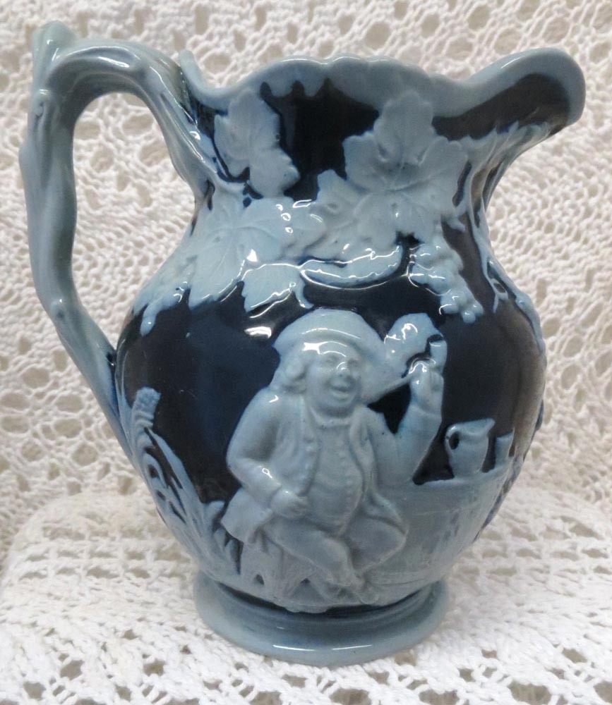 Gorgeous Copeland Pub Scene Spode Cameo Pitcher Gorgeous Copeland Pub Scene Spode Cameo Pitcher