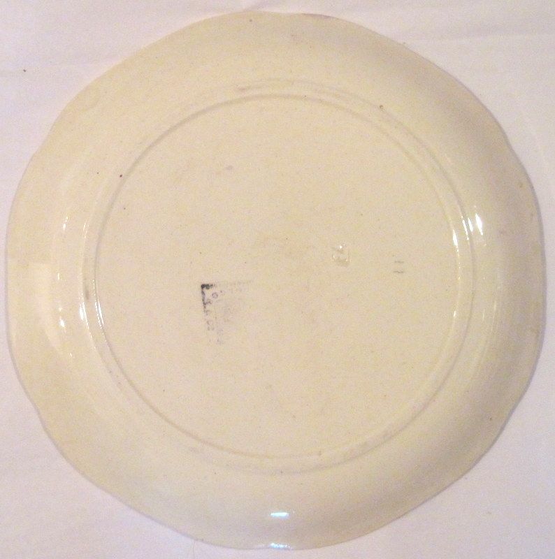 Majolica French Rooster Plate Majolica French Rooster Plate