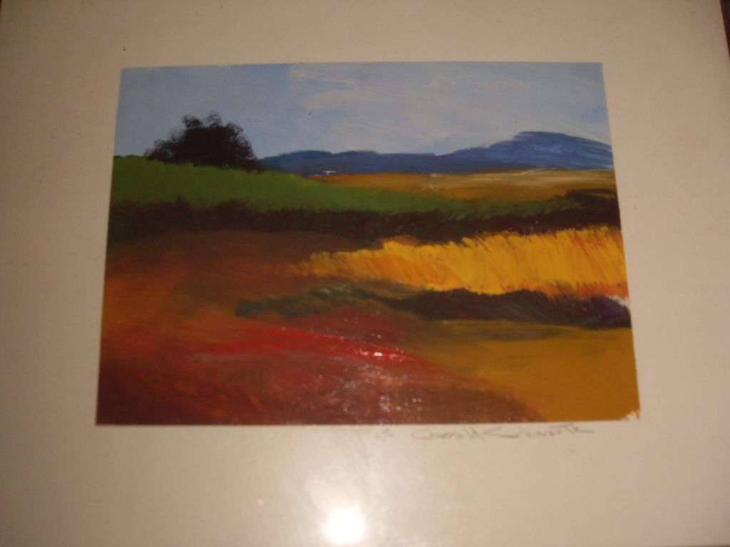Gerald Schwartz (1940-) American Artist Oil on Board 1995 Gerald Schwartz (1940-) American Artist Oil on Board 1995
