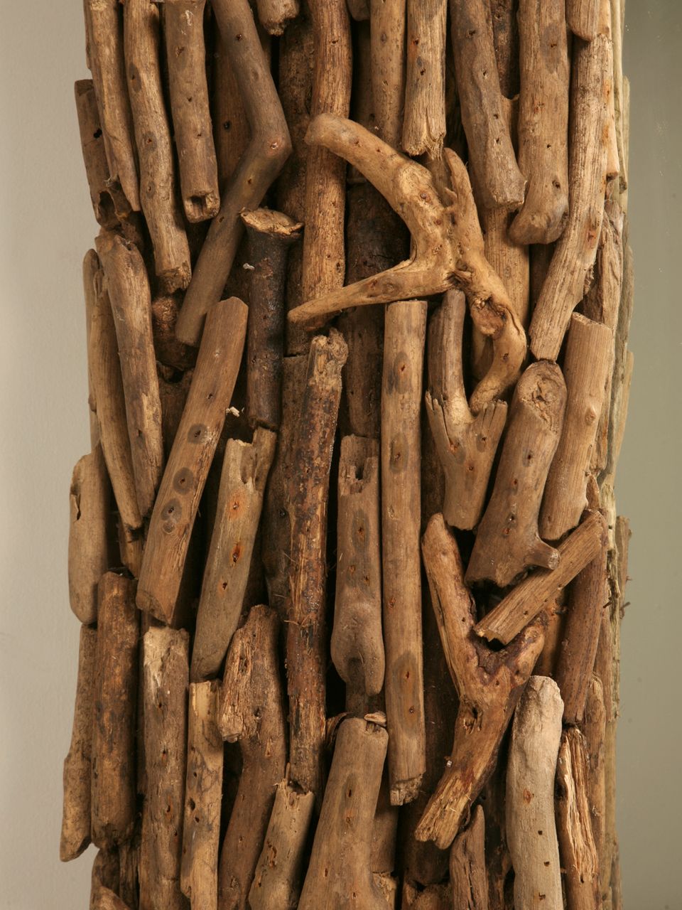 61 x 39" Large Scale Driftwood Mirror 61 x 39" Large Scale Driftwood Mirror