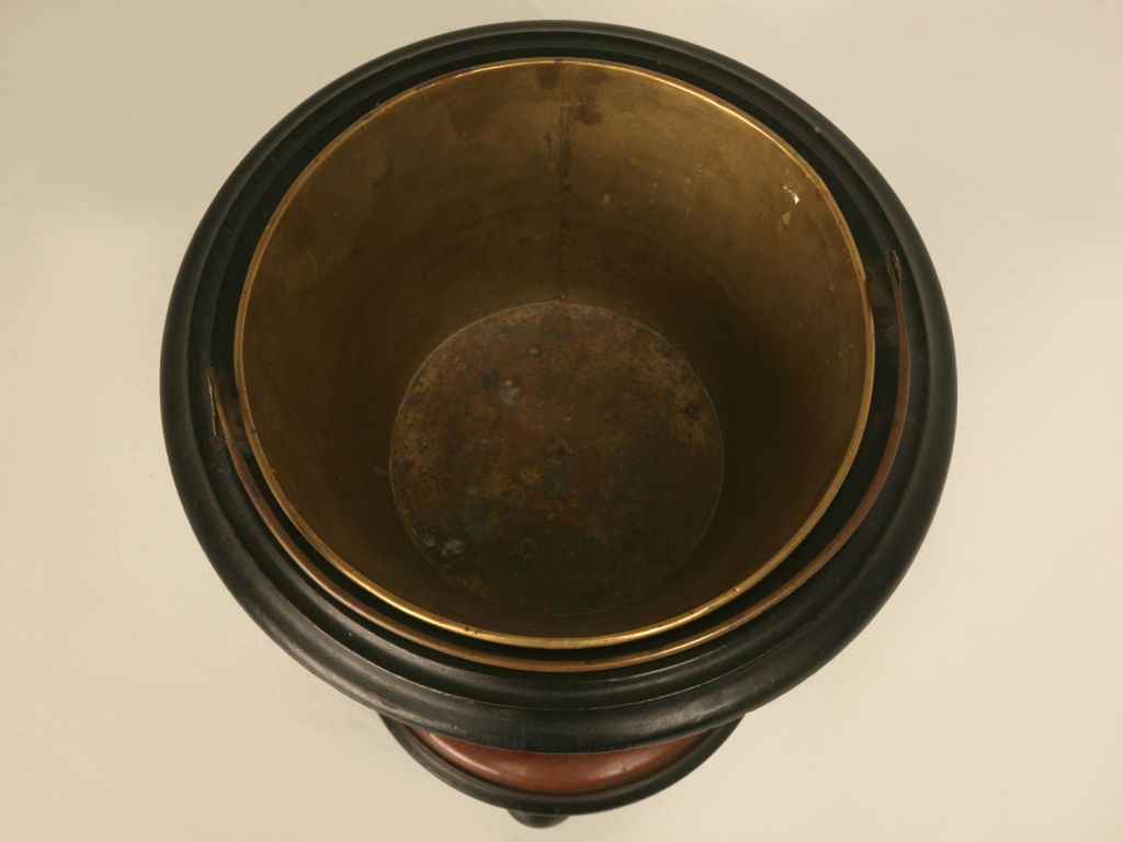 c.1850 Antique Dutch Mahogany Treen Peat Bucket/Wine Cooler c.1850 Antique Dutch Mahogany Treen Peat Bucket/Wine Cooler