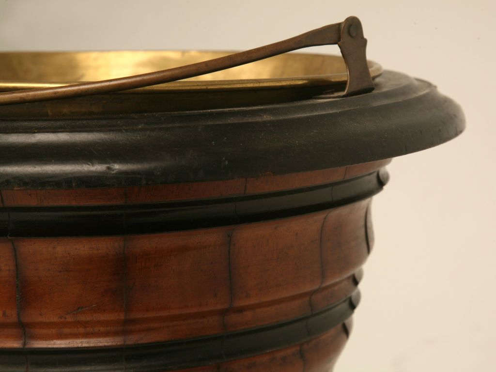 c.1850 Antique Dutch Mahogany Treen Peat Bucket/Wine Cooler c.1850 Antique Dutch Mahogany Treen Peat Bucket/Wine Cooler