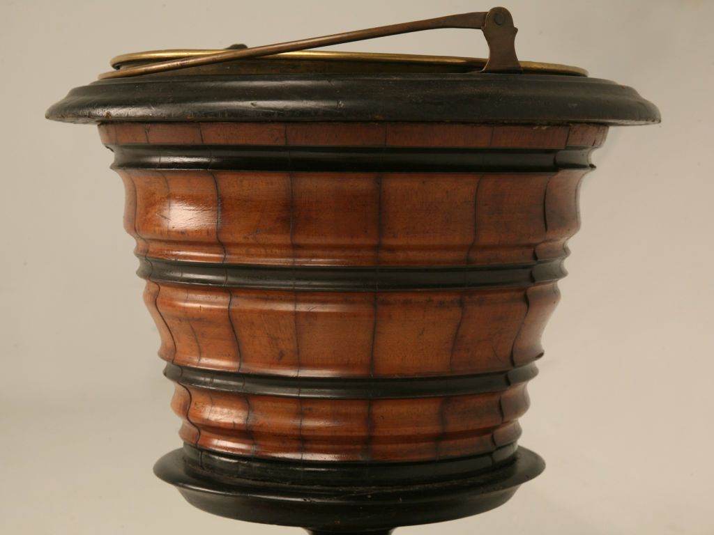 c.1850 Antique Dutch Mahogany Treen Peat Bucket/Wine Cooler c.1850 Antique Dutch Mahogany Treen Peat Bucket/Wine Cooler