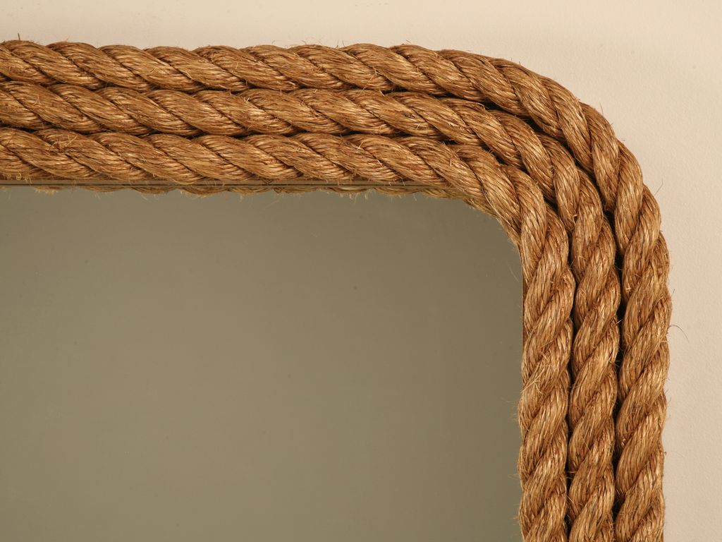 Rope Border Rectangular Mirror Rope Border Rectangular Mirror