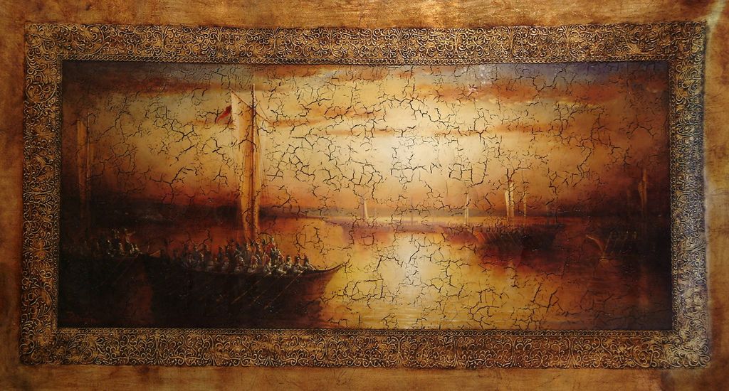 Original oil painting by Palmer Original oil painting by Palmer