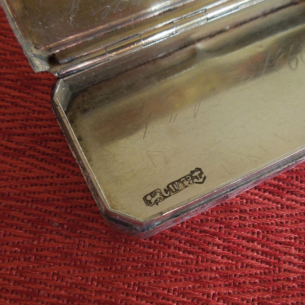 Victorian Sterling Case circa 1845 Victorian Sterling Case circa 1845