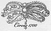 Circa 1700 Circa 1700