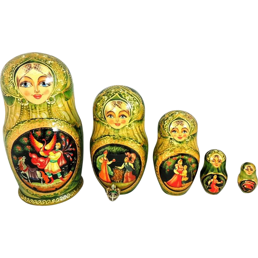 Vintage Russian Doll 2
