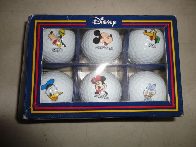 Disney Club de Golf Balls Pro Collection Set of 6 Original Box Disney Club de Golf Balls Pro Collection Set of 6 Original Box