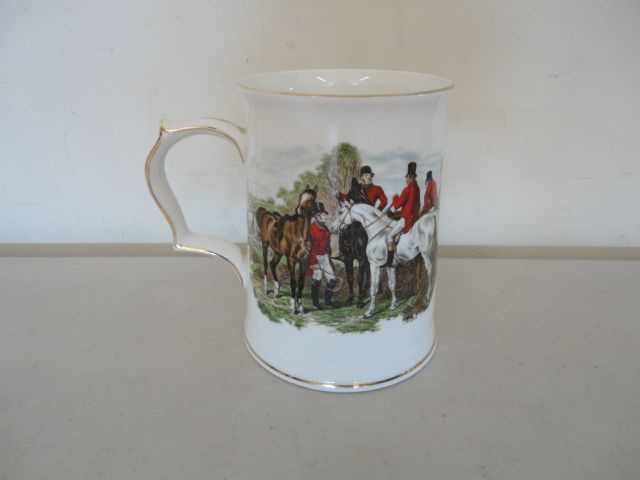 Vintage Hammersley Hunt Scene Large Mug Vintage Hammersley Hunt Scene Large Mug