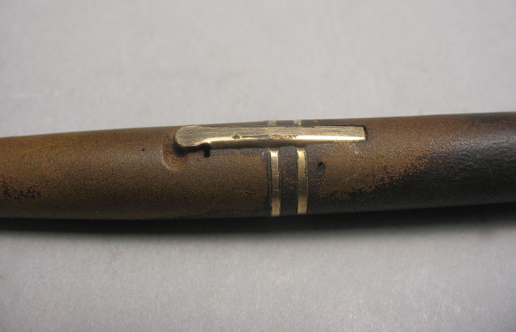 1920s Vintage Wahl Fountain Pen Set With Marble Base 1920s Vintage Wahl Fountain Pen Set With Marble Base