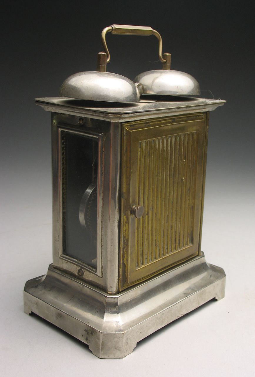 Antique Junghans Two Bell Alarm Carriage Clock Antique Junghans Two Bell Alarm Carriage Clock