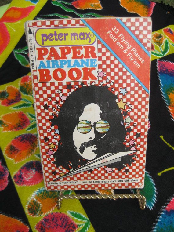 Peter Max Paper Airplanes Book rated A plus lowest price on the web Peter Max Paper Airplanes Book rated A plus lowest price on the web