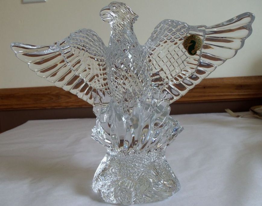 Waterford Society Crystal Phoenix Eagle Legend & Lore Collection Waterford Society Crystal Phoenix Eagle Legend & Lore Collection