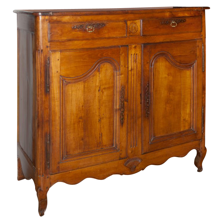 Antique French Cherry Buffet Antique French Cherry Buffet