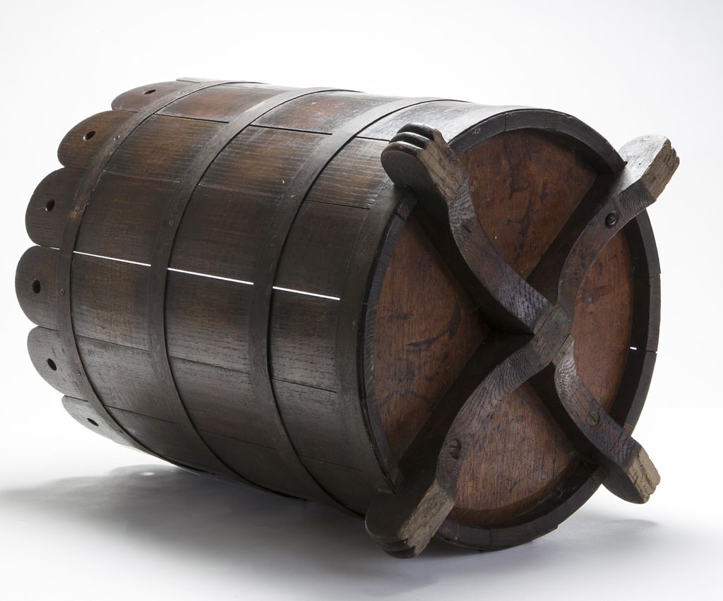 Wood Fire Bucket - Circa 1885 Wood Fire Bucket - Circa 1885