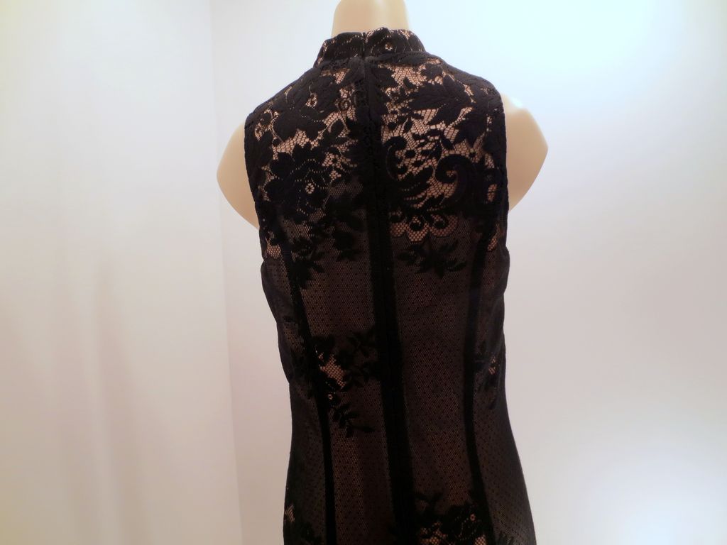 Introduction Sale Vintage Maxi Dress, Black Lace vintage dress ...