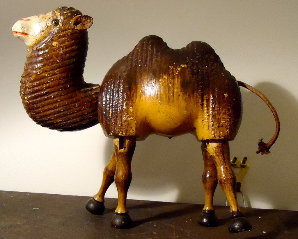 Schoenhut Glass Eye Bactrian Camel Schoenhut Glass Eye Bactrian Camel