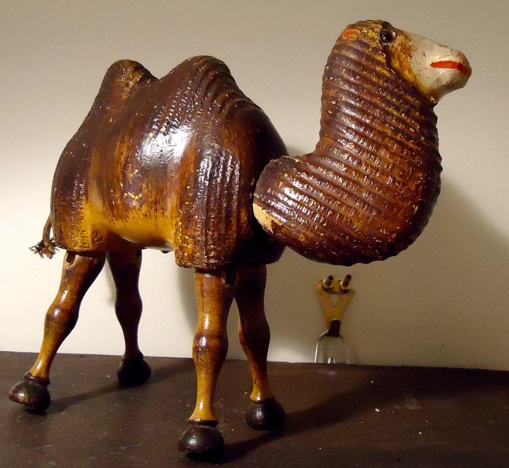 Schoenhut Glass Eye Bactrian Camel Schoenhut Glass Eye Bactrian Camel