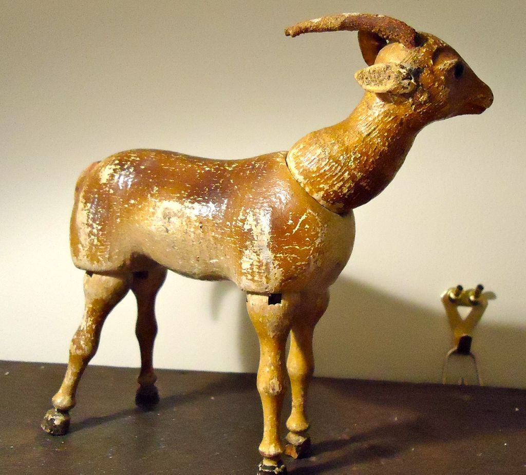Schoenhut Glass Eye Gazelle Schoenhut Glass Eye Gazelle