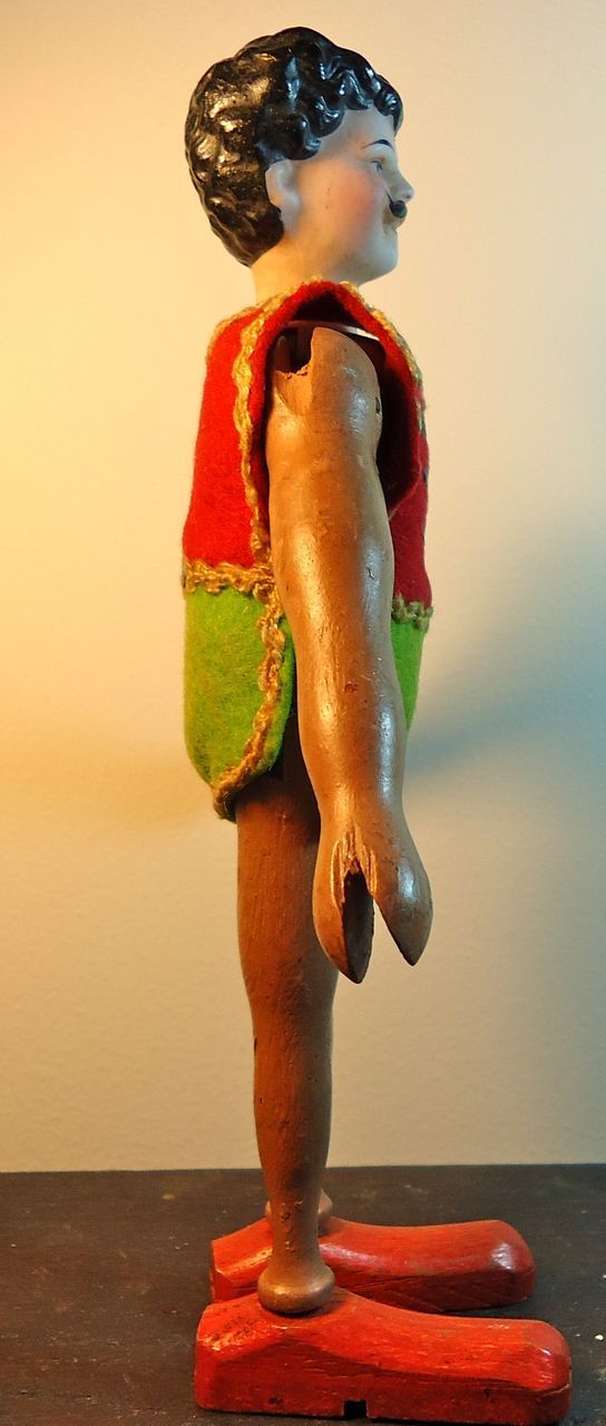 Schoenhut Bisque Head Gent Acrobat Schoenhut Bisque Head Gent Acrobat