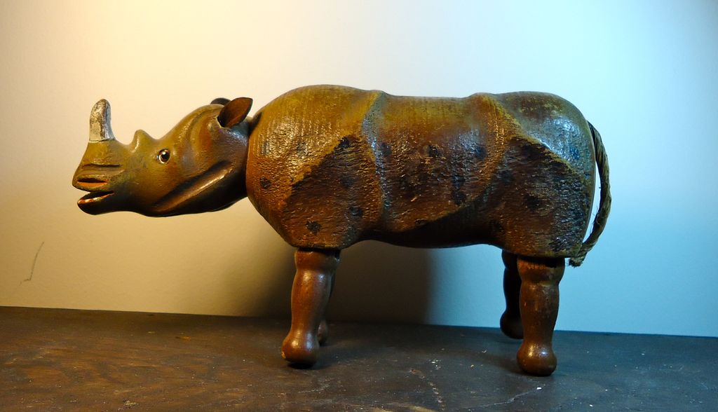 GE Schoenhut Rhinoceros GE Schoenhut Rhinoceros
