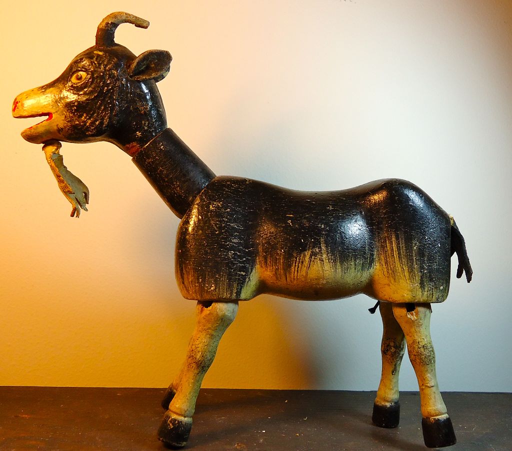Schoenhut Painted Eye Goat Schoenhut Painted Eye Goat