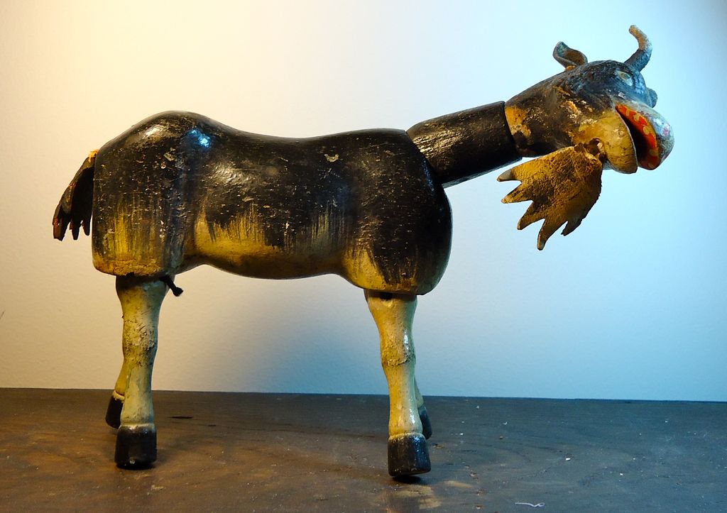 Schoenhut Painted Eye Goat Schoenhut Painted Eye Goat