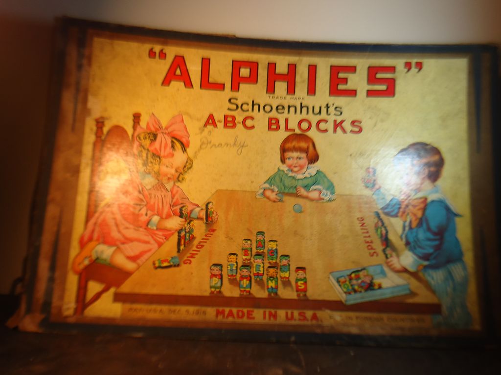 Boxed Set of Schoenhut Alphie Blocks Boxed Set of Schoenhut Alphie Blocks
