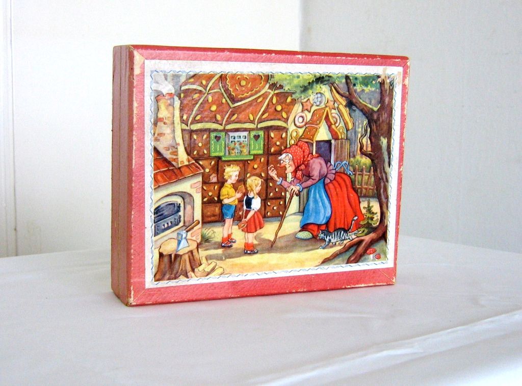 Complete German Vintage Puzzle Blocks Complete German Vintage Puzzle Blocks