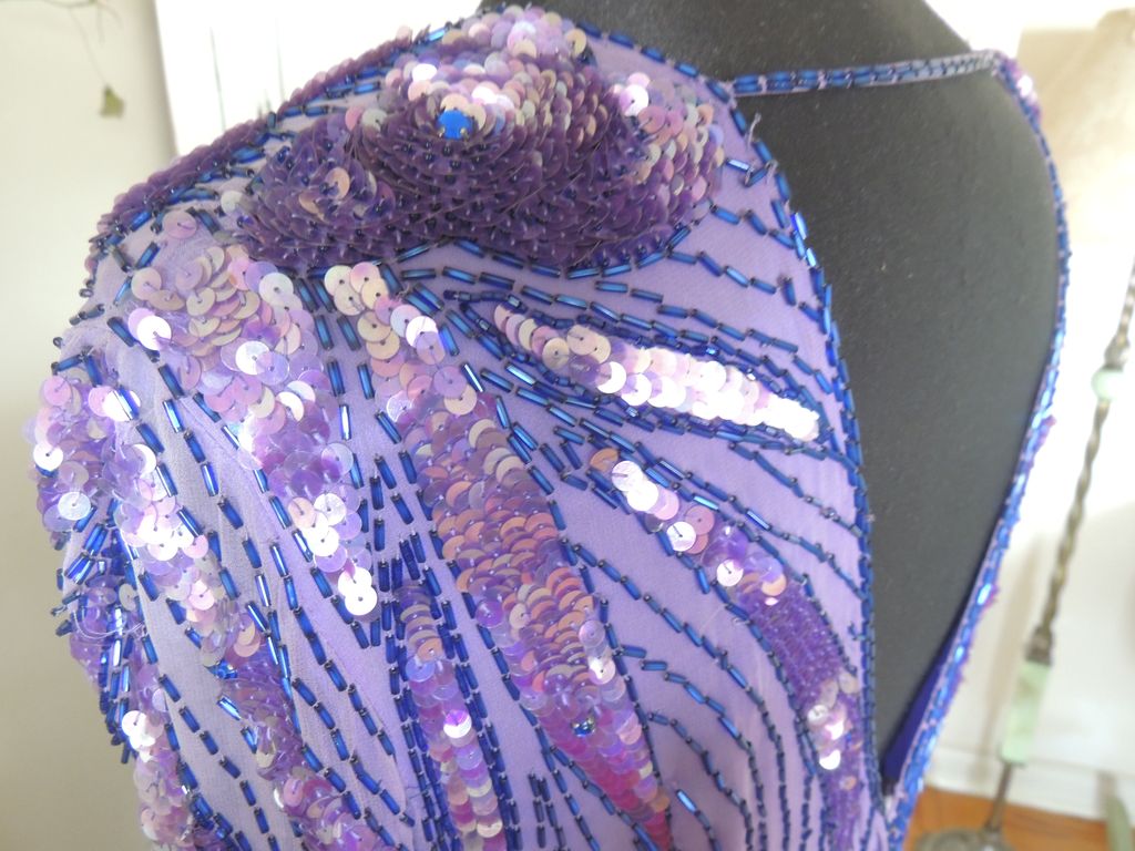Sequin Dress With Beading Sequin Dress With Beading