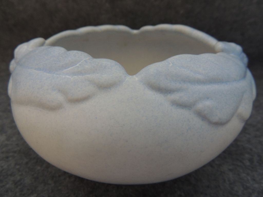 Van Briggle Bowl Vase Acorn & Leaves Van Briggle Bowl Vase Acorn & Leaves