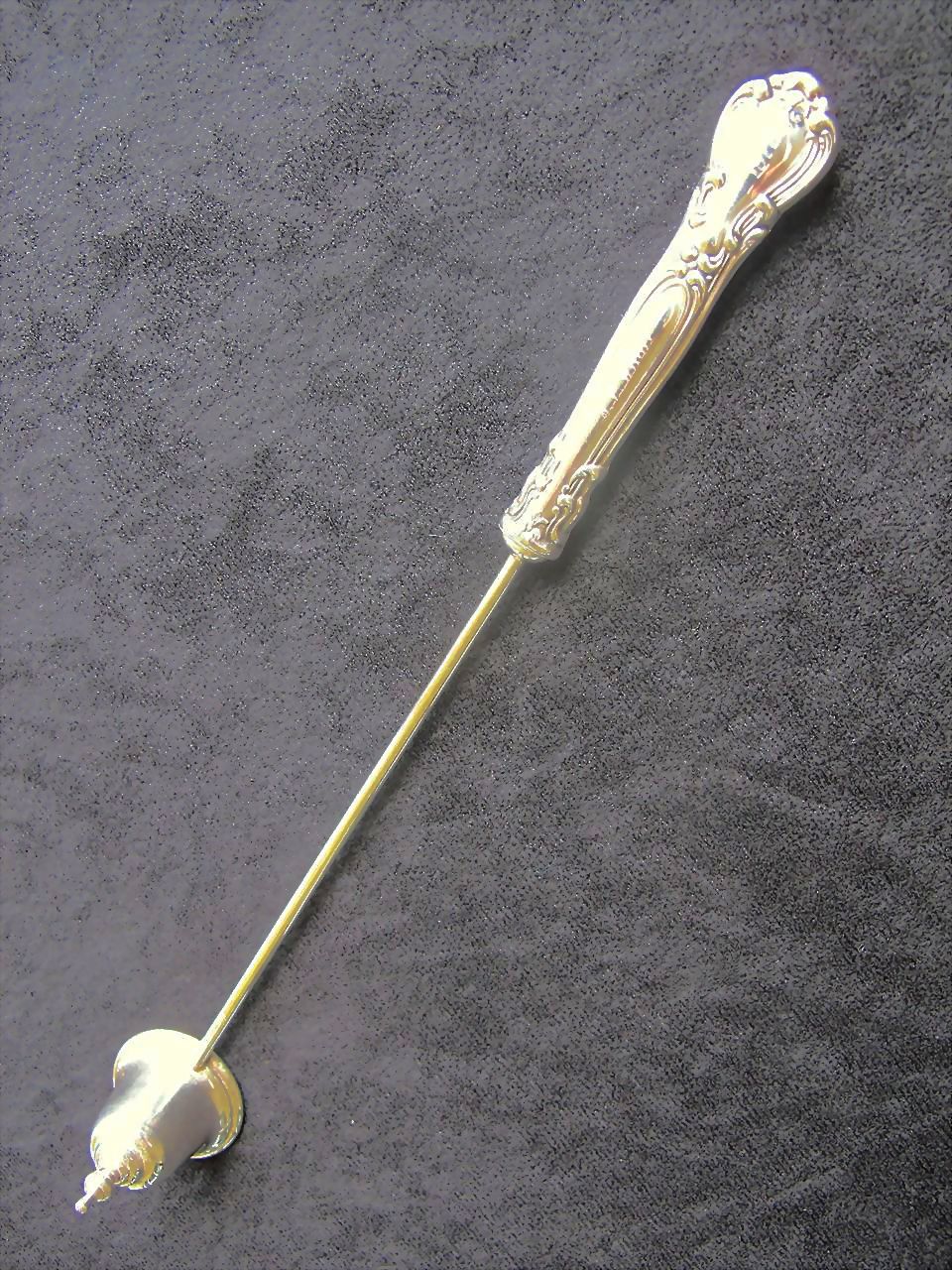 Vintage Gorham Sterling Candle Snuffer Strasbourg Pattern Vintage Gorham Sterling Candle Snuffer Strasbourg Pattern