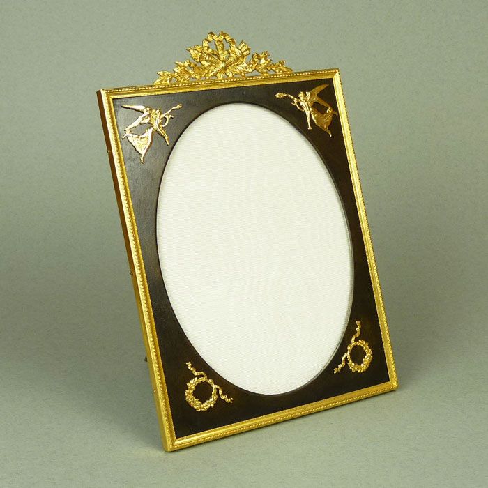 Gilt and Gilt Bronze Photo Frame Gilt and Gilt Bronze Photo Frame