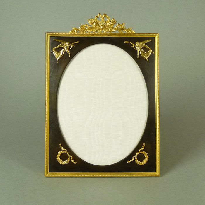 Gilt and Gilt Bronze Photo Frame Gilt and Gilt Bronze Photo Frame