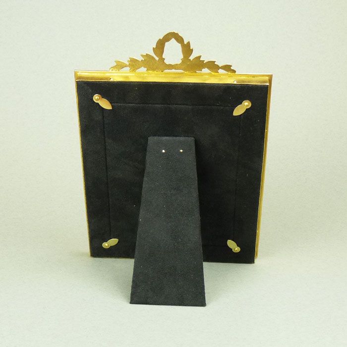 A Pretty French Late 19th Century Gilt Bronze Photo Frame A Pretty French Late 19th Century Gilt Bronze Photo Frame