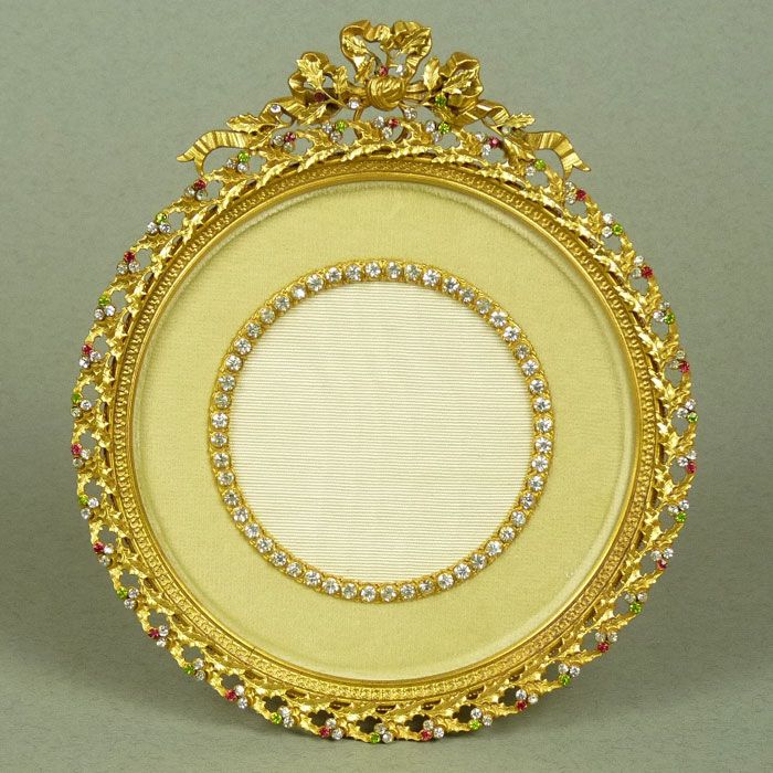 A Very Pretty French Early 20th Century Photo Frame A Very Pretty French Early 20th Century Photo Frame