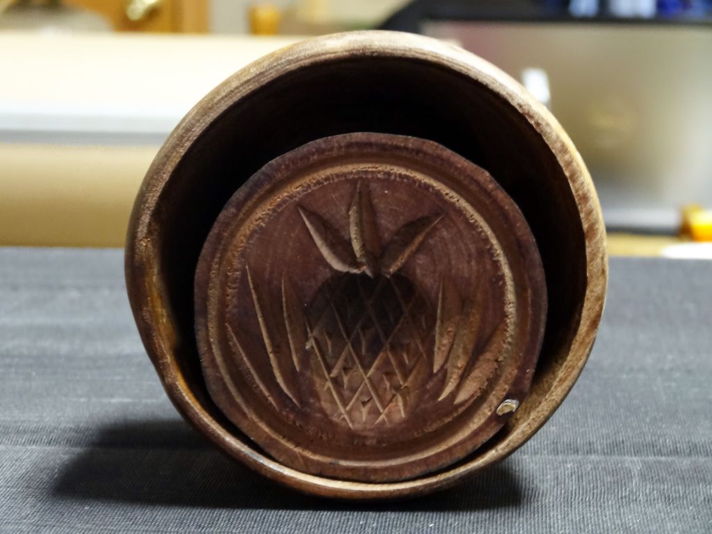 1/2 lb Pineapple design Primitive Butter Mold 1/2 lb Pineapple design Primitive Butter Mold
