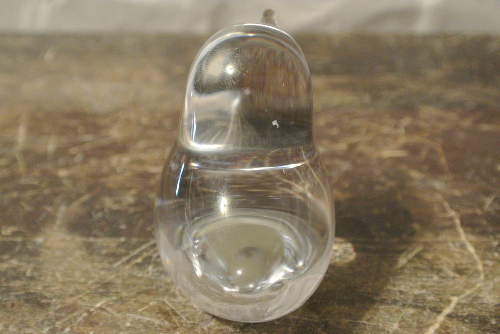 Vintage Crystal Chick/Duckling French by Daum Decor Paperweight Statuette Vintage Crystal Chick/Duckling French by Daum Decor Paperweight Statuette
