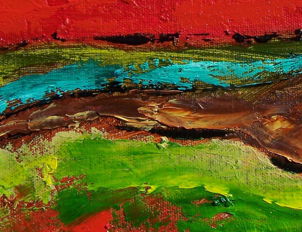 Abstract geologic painting modern art vibrant colors by contemporary artist Monica Fallini Abstract geologic painting modern art vibrant colors by contemporary artist Monica Fallini