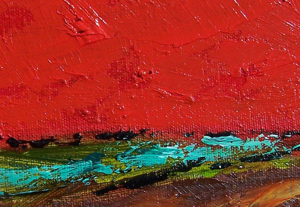Abstract geologic painting modern art vibrant colors by contemporary artist Monica Fallini Abstract geologic painting modern art vibrant colors by contemporary artist Monica Fallini
