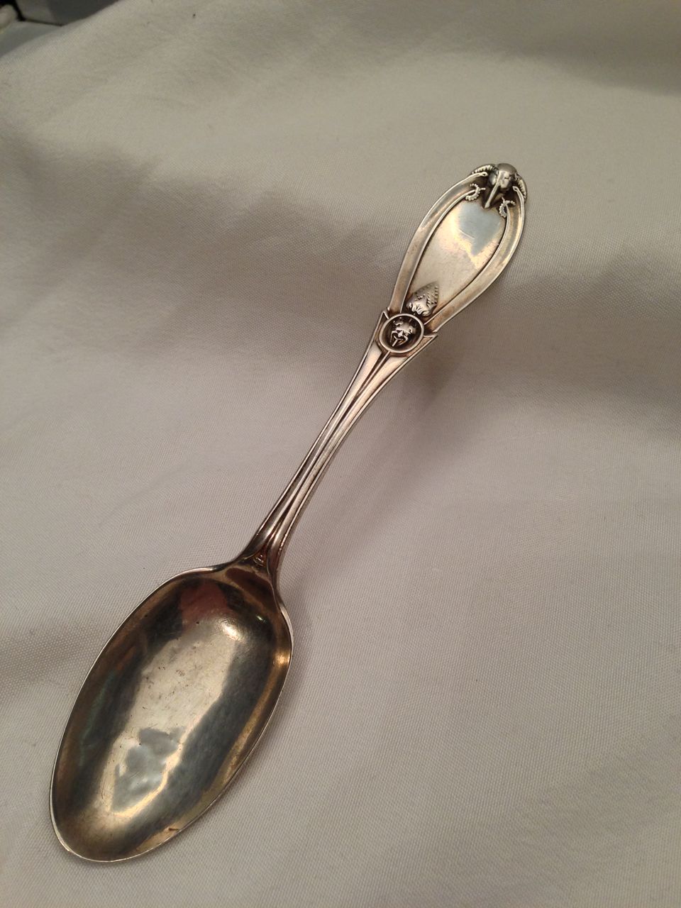 Victorian Tiffany & Co 1862 Grecian Sterling Silver Spoon Victorian Tiffany & Co 1862 Grecian Sterling Silver Spoon