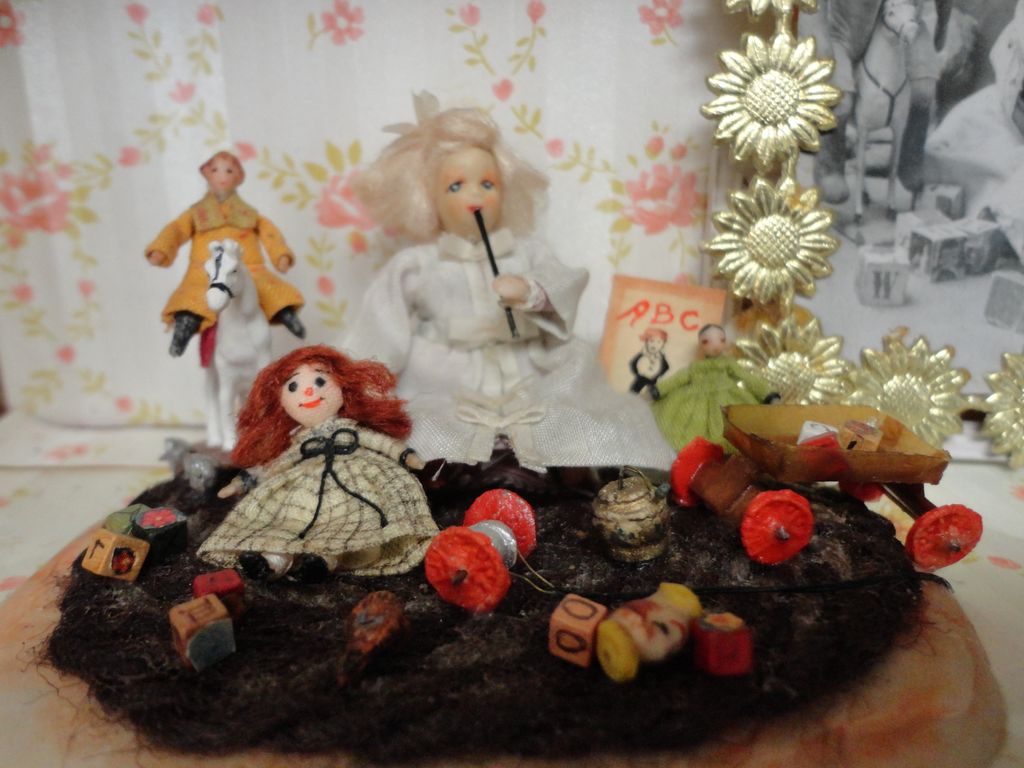 Irma Park Miniature NIADA artist Victorian Wax Doll "Me" doll Irma Park Miniature NIADA artist Victorian Wax Doll "Me" doll