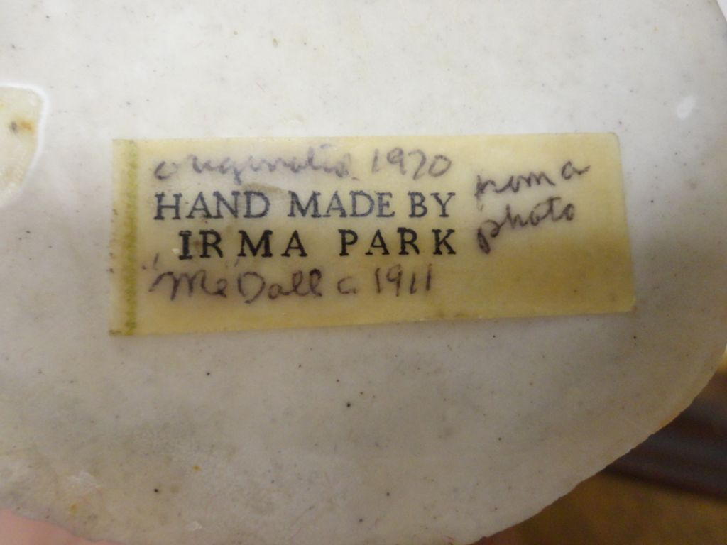 Irma Park Miniature NIADA artist Victorian Wax Doll "Me" doll Irma Park Miniature NIADA artist Victorian Wax Doll "Me" doll
