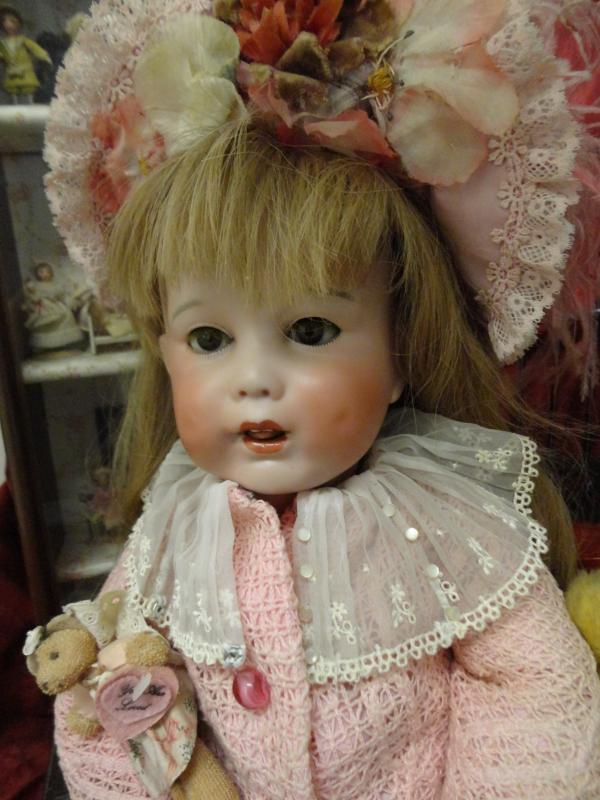 Antique Bisque French SFBJ Toddler 251 Character doll Wobble Tongue 20" Antique Bisque French SFBJ Toddler 251 Character doll Wobble Tongue 20"