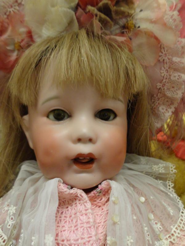 Antique Bisque French SFBJ Toddler 251 Character doll Wobble Tongue 20" Antique Bisque French SFBJ Toddler 251 Character doll Wobble Tongue 20"