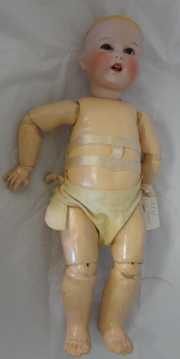 Antique Bisque French SFBJ Toddler 251 Character doll Wobble Tongue 20" Antique Bisque French SFBJ Toddler 251 Character doll Wobble Tongue 20"